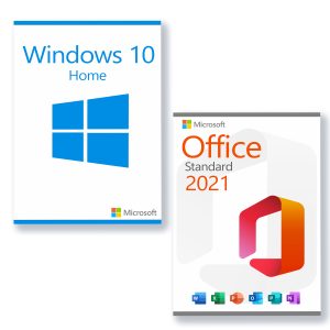 Microsoft Windows 10 Home + Microsoft Office 2021 Standard