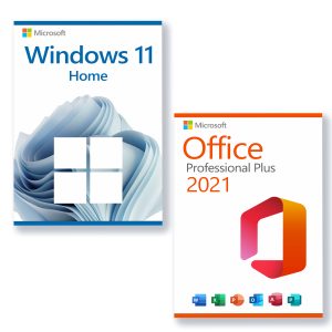 Microsoft Windows 11 Home + Microsoft Office 2021 Professional Plus