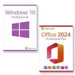 Microsoft Office 2024 Professional Plus + Microsoft Windows 10 Professional for 3 devices
