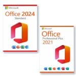 Microsoft Office 2024 Standard + Microsoft Office 2021 Professional Plus license for 3 devices