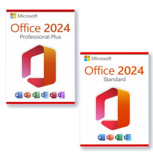 Microsoft Office 2024 Standard + Microsoft Office 2024 Professional Plus license for 3 devices
