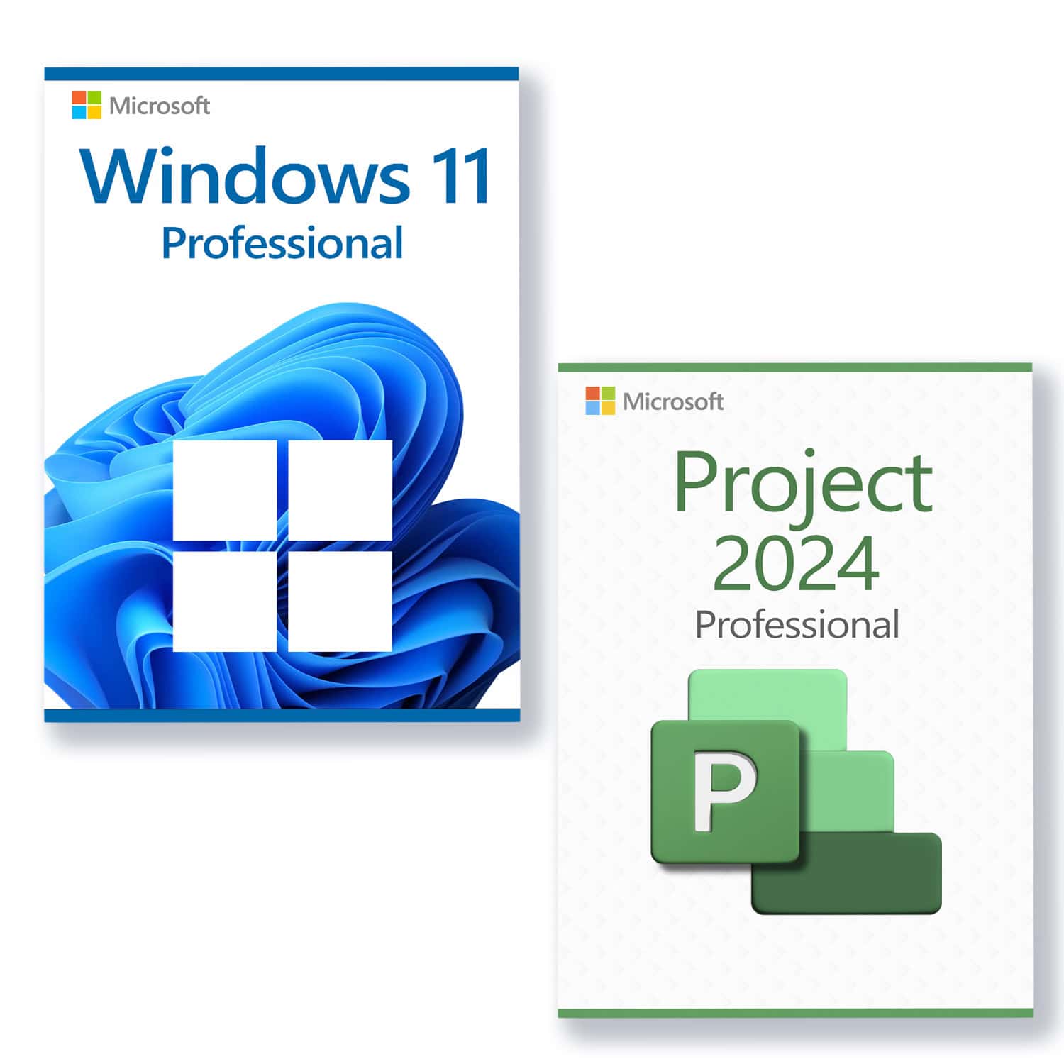 Microsoft Windows 11 Professional + Microsoft Project 2024 Professional license for 3 devices