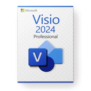 Microsoft Visio 2024 Professional license for 3 devices