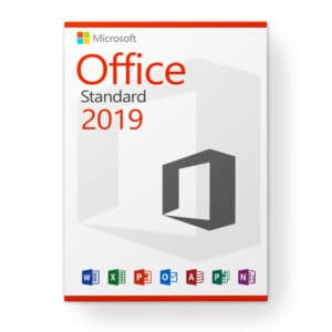 Microsoft Office 2019 Standard license for 3 devices